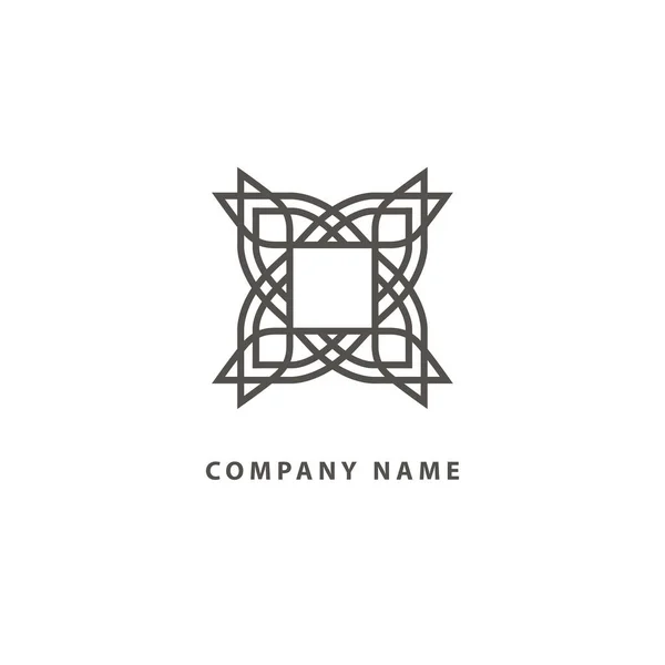 Emblema Spa Beleza Luxo Cosméticos Restaurante Hotel Jewerly — Vetor de Stock