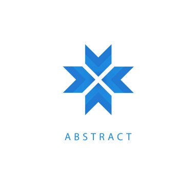 Soyut işareti, vektör logo, düzenlenebilir tasarım minimalist işareti. Vektör hisse senedi logosunu görmeniz gerekir. Zarif, sigorta primi ve Kraliyet logo tasarımını illüstrasyon.