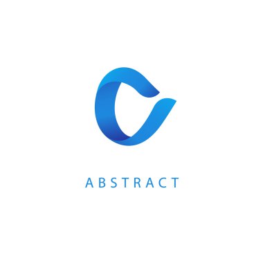 Soyut işareti, vektör logo, düzenlenebilir tasarım minimalist işareti. Vektör hisse senedi logosunu görmeniz gerekir. Zarif, sigorta primi ve Kraliyet logo tasarımını illüstrasyon.