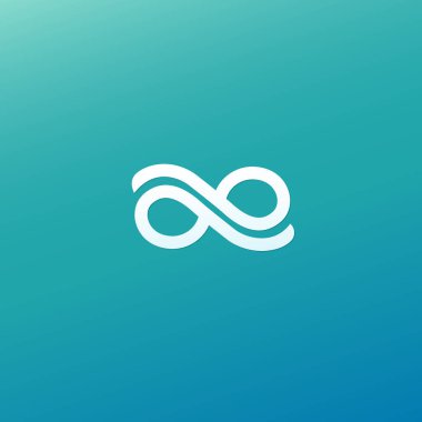 Soyut işareti, vektör logo, düzenlenebilir tasarım minimalist işareti. Vektör hisse senedi logosunu görmeniz gerekir. Zarif, sigorta primi ve Kraliyet logo tasarımını illüstrasyon.