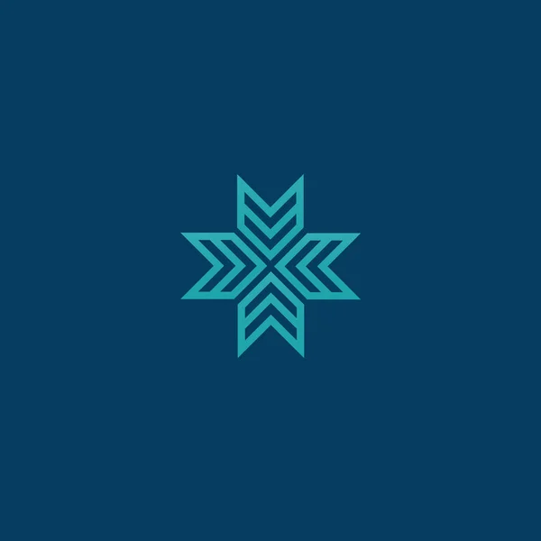 Soyut Işareti Vektör Logo Düzenlenebilir Tasarım Minimalist Işareti Vektör Hisse — Stok Vektör