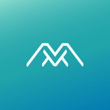 Soyut işareti, vektör logo, düzenlenebilir tasarım minimalist işareti. Vektör hisse senedi logosunu görmeniz gerekir. Zarif, sigorta primi ve Kraliyet logo tasarımını illüstrasyon.