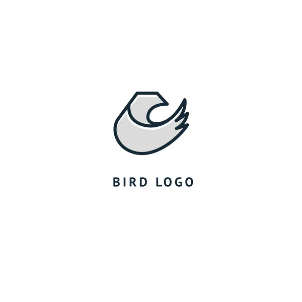 Sinal Abstrato Logotipo Vetorial Sinal Minimalista Design Editável Logotipo Estoque — Vetor de Stock