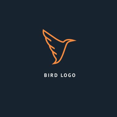 Abstract sign, vector logotype, editable design minimalist sign. Vector stock logo. Illustration design of elegant, premium and royal logotype. clipart