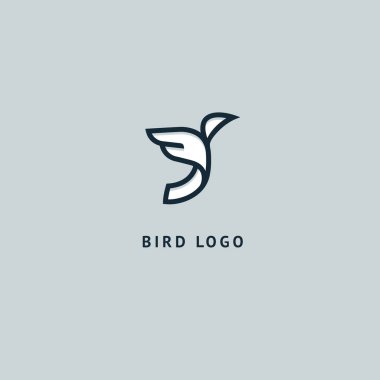 Abstract sign, vector logotype, editable design minimalist sign. Vector stock logo. Illustration design of elegant, premium and royal logotype. clipart