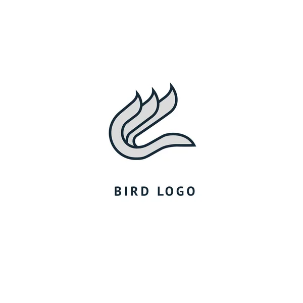 Абстрактний Знак Векторний Логотип Змінений Мінімалістичний Знак Дизайну Векторний Логотип — стоковий вектор