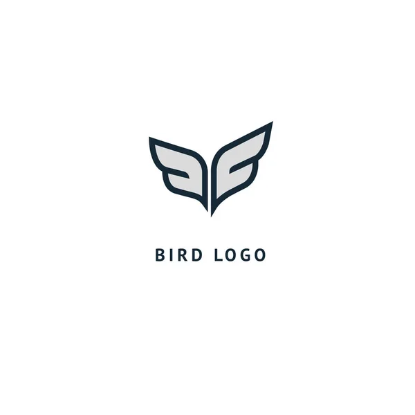 Signo Abstracto Logotipo Vectorial Signo Minimalista Diseño Editable Logo Stock — Vector de stock