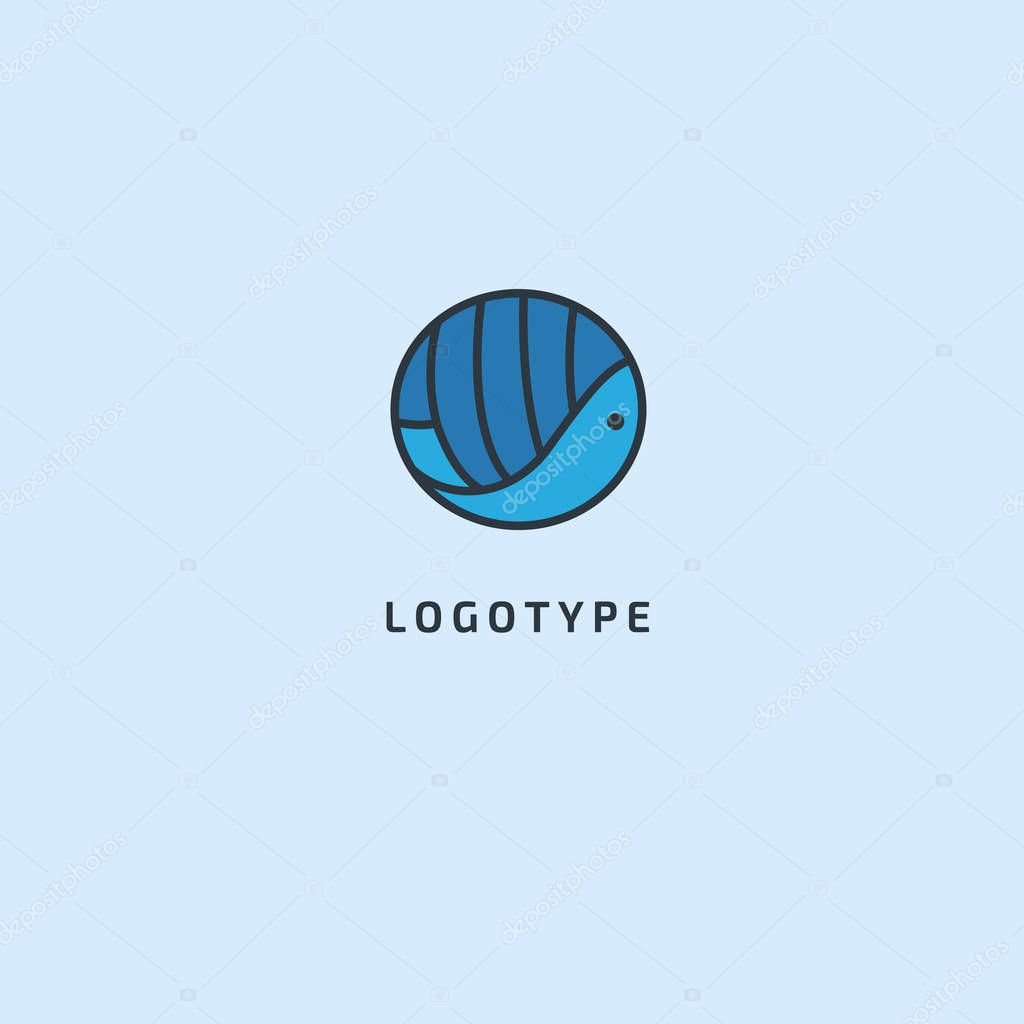 Abstract sign, vector logotype, editable design minimalist sign. Vector stock logo. Illustration design of elegant, premium and royal logotype.