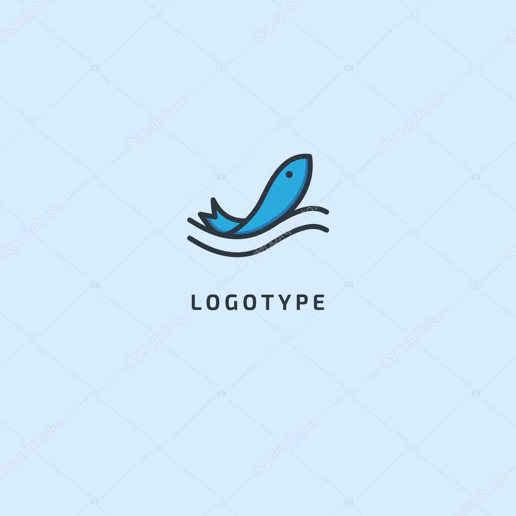 Abstract sign, vector logotype, editable design minimalist sign. Vector stock logo. Illustration design of elegant, premium and royal logotype.