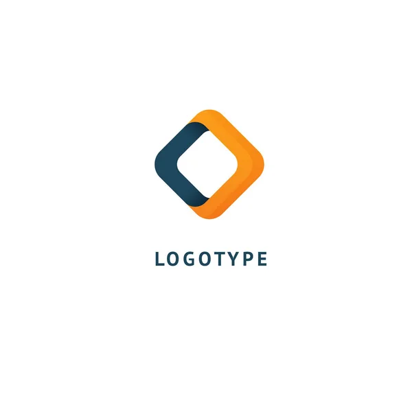 Segno Astratto Logotipo Vettoriale Design Modificabile Segno Minimalista Logo Stock — Vettoriale Stock