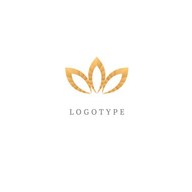 Soyut çiçek mağazası logo ikonu vektör tasarımı. Kozmetik, Spa, Güzellik Salonu Dekorasyon Butik Vektör Logosu. Vektör illüstrasyonu, Grafik Tasarım Düzenleme Tasarımı. Çiçek logosu. Çiçek düğün simgesi