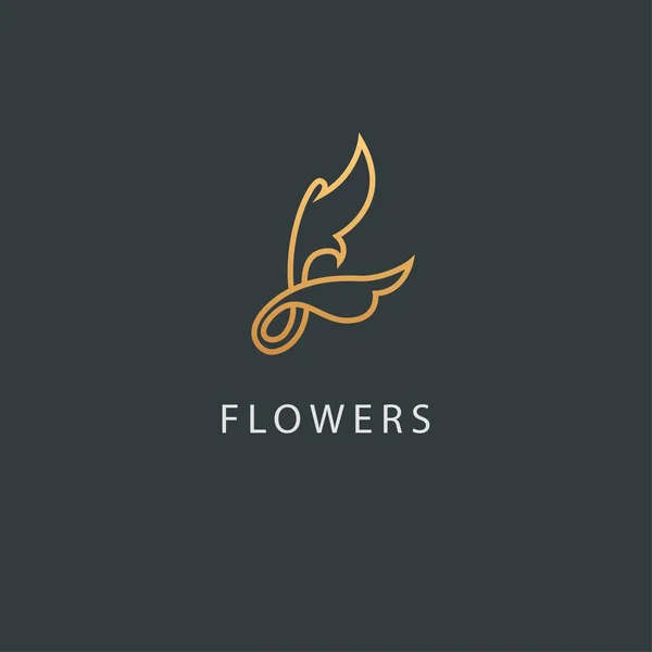 Abstract flower store logo icon vector design. Cosmetics, Spa, Beauty salon Decoration Boutique vector logo. Vector illustration, Graphic Design Editable Design. Floral logo. Flower wedding icon.