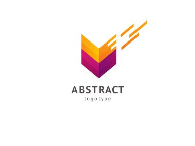 Logo tasarım soyut dijital teknoloji vektör şablonu. Logotürü iş web pazarlama İllüstrasyon tasarımı. Vektör mobil uygulama web simgesi.