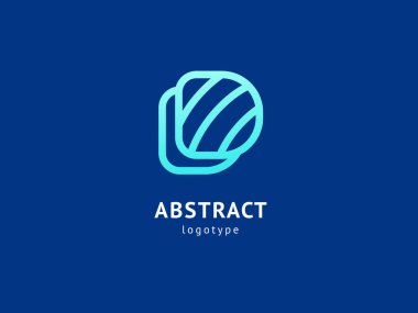 Monogram tasarım öğeleri, zarif şablon. Calligraphic zarif logo tasarımı. d logo çizgi art monogram. Karanlık bir arka plan daki D harfi. D harfi vektör logosu. İş işareti, kimlik, etiket, rozet.