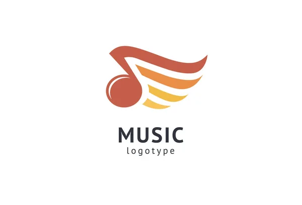 Vektör illüstrasyonu, Grafik Tasarım Not web logosu. Soyut müzik logosu vektör tasarımı. Ses kayıt stüdyosu, gece partisi. Müzik okulu, disko, vokal kursu, besteci, şarkıcı vektör logosu.