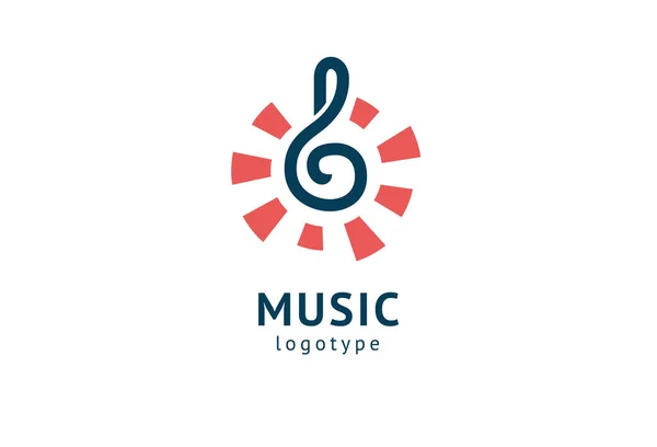 Vektör illüstrasyon, Grafik Tasarım tiz clef logotype. Soyut müzik simgesi vektör tasarımı. Ses kayıt stüdyosu, gece partisi. Müzik Okulu, disko, vokal kursu, besteci, şarkıcı vektör logosu.