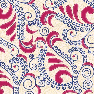 Sunum afiş şablonu için çiçek arkaplanı