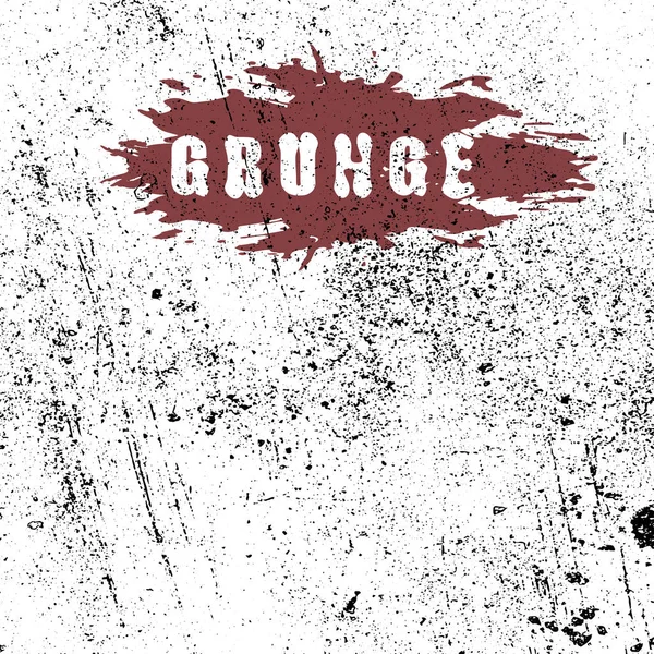 Grunge textura distress.Vector negro plantilla de fondo — Archivo Imágenes Vectoriales