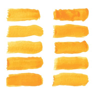 su renk fırçaların kümesi