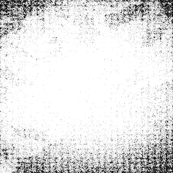 Grunge Texture Distress Fond Gabarit Vectoriel Noir — Image vectorielle