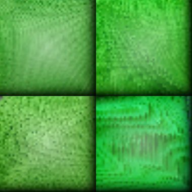 Vektör yeşil doku arka planını ayarla