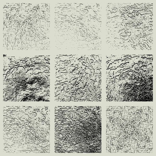 Verzameling Van Grunge Verdrietig Textuur Achtergrond Van Sjabloon — Stockvector