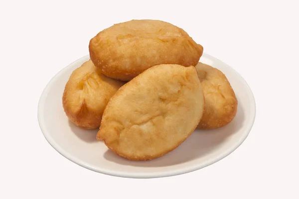 bir tabak kızarmış börek