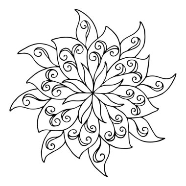 Kitapları boyamak için soyut desen