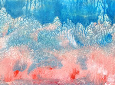 El yapımı soyut suluboya deseni