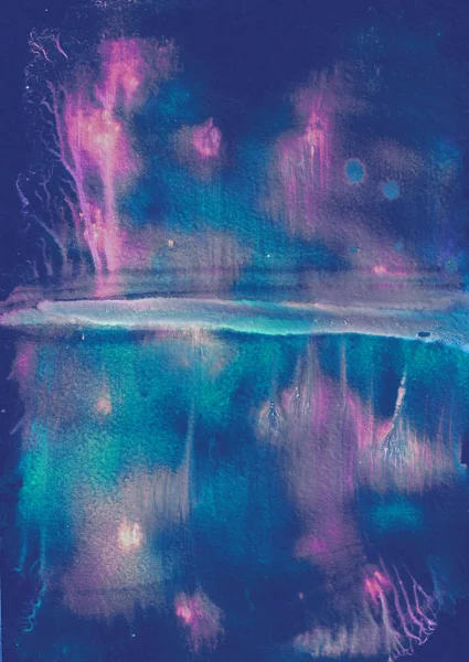 Soyut el yapımı desen, çok renkli arka plan, taklit yağlıboya