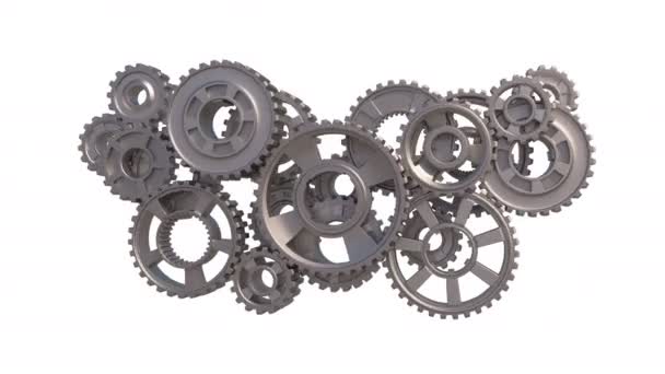 Gears Animation - Solution — Stock Video © Mathier #52385599