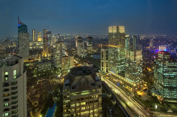 Jakarta Ist Offiziell Die Besondere Hauptstadtregion Jakartas Die Hauptstadt Indonesiens — Stockfoto