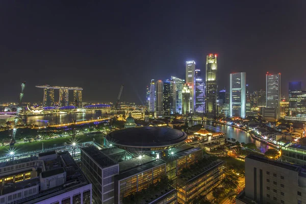 Szingapúr Hivatalosan Szingapúri Köztársaság Más Néven Oroszlánváros Garden City Vagy — Stock Fotó