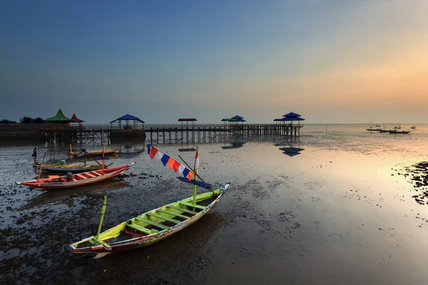 Kenjeran Beach Located Kenjeran District East Top Surabaya Which Surabaya — Stock Photo, Image