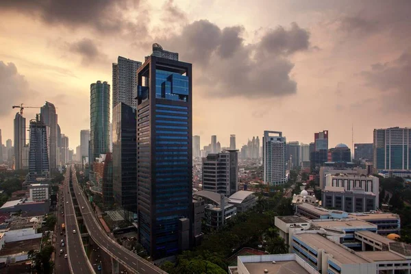 Jakarta Officiellt Den Särskilda Huvudstadsregionen Jakarta Huvudstad Indonesien Jakarta Centrum — Stockfoto