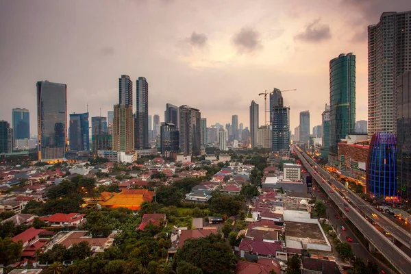 Jakarta Officiellt Den Särskilda Huvudstadsregionen Jakarta Huvudstad Indonesien Jakarta Centrum — Stockfoto