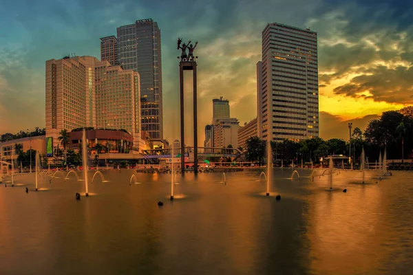 Jakarta Officieel Speciale Hoofdstad Van Jakarta Hoofdstad Van Indonesië Jakarta — Stockfoto