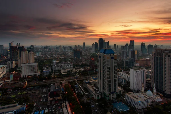 Jakarta Hivatalosan Különleges Főváros Régió Jakarta Főváros Indonézia Jakarta Indonézia — Stock Fotó