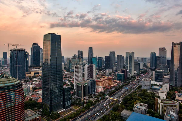 Jakarta Hivatalosan Különleges Főváros Régió Jakarta Főváros Indonézia Jakarta Indonézia — Stock Fotó