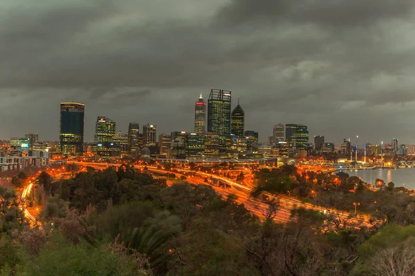 Perth Huvudstad Och Största Stad Den Australiska Delstaten Western Australia — Stockfoto
