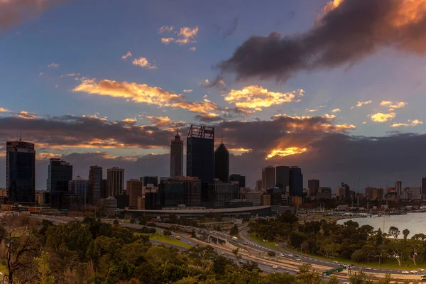 Perth Capital Largest City Australian State Western Australia Fourth Most — Stock Photo, Image