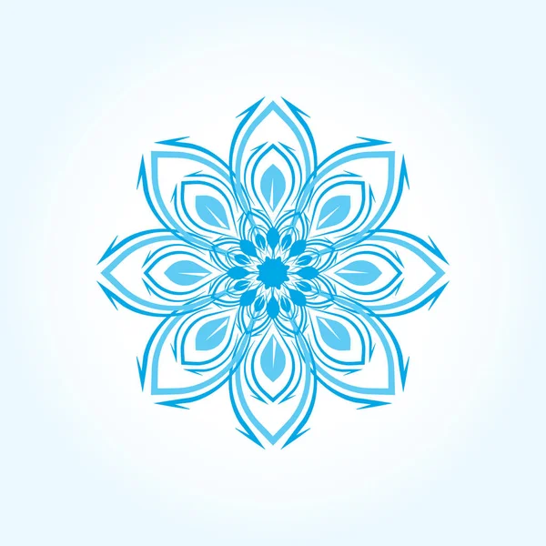 Süs çiçek Mandala çizimi