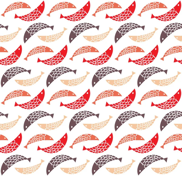Balık sorunsuz arka plan desen
