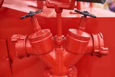 Yangın Hidrantları eski bir yangın motoru