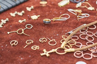 Ortaçağ Bakır Takı el yapımı