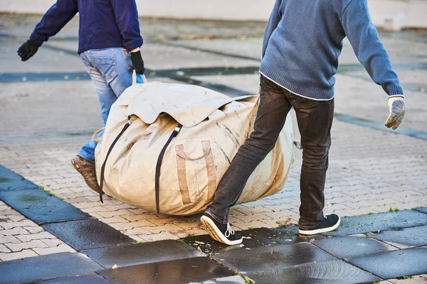 Trasporto palloncino imballato nella borsa — Foto Stock