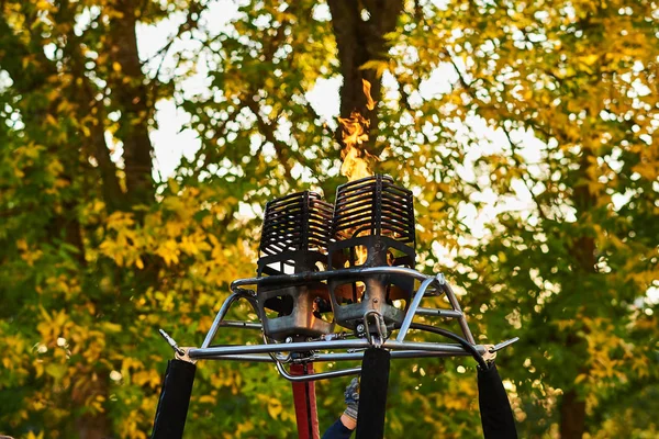 Gas burner of the balloon — Stock Photo, Image