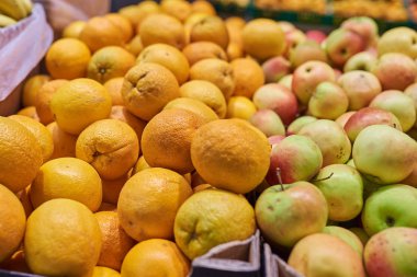 Portakal ve elma mağaza 