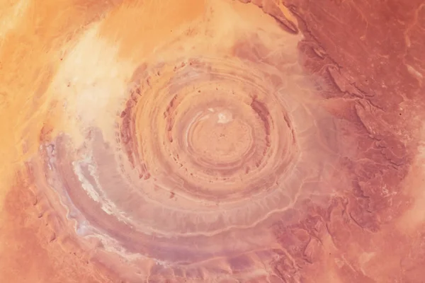 Het oppervlak van de planeet Jupiter, met een grote plek, achtergrond textuur. Elementen van dit beeld werden geleverd door NASA — Stockfoto