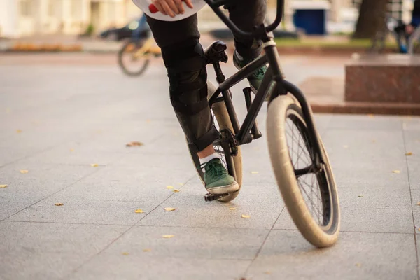 Bmx kolo pro různé kousky. — Stock fotografie